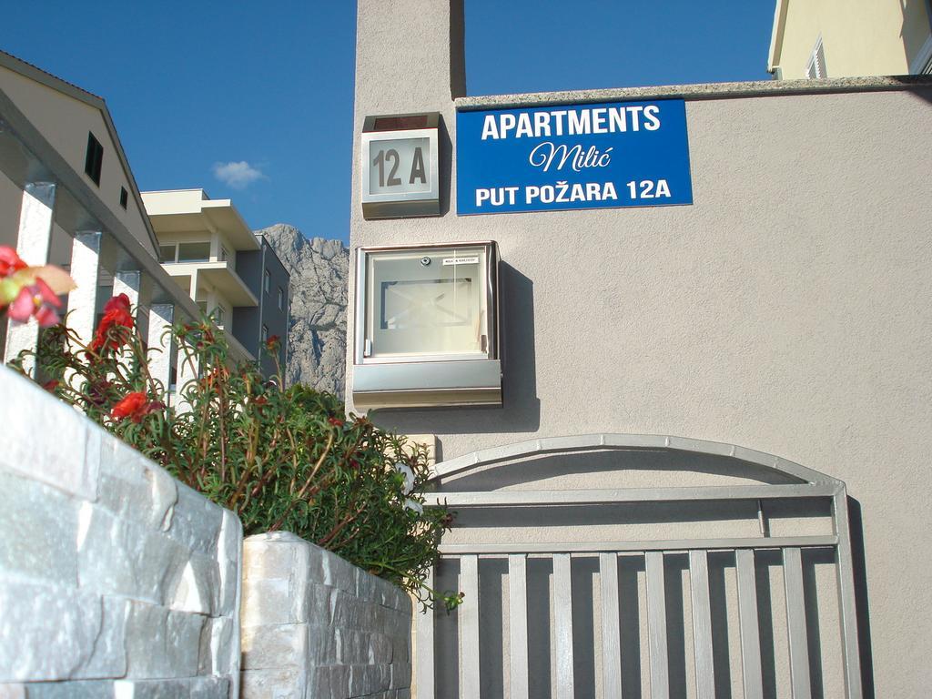 Milic Apartments Makarska Exterior foto